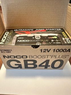 Noco Boost Plus Jump Starter