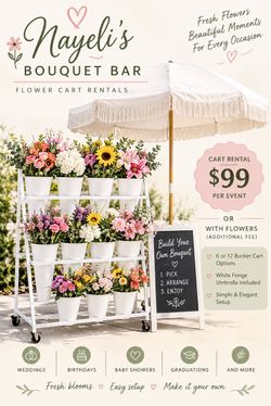 Flower Bouquet Bar