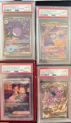 Graded Pokemon cards