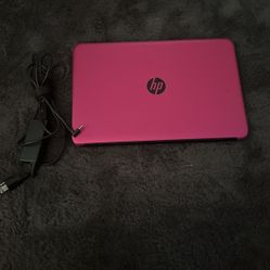 Pink HP 15 Notebook PC Series Laptop