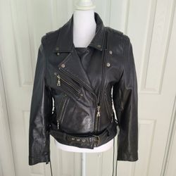 Titan Women’s Leather Motorcycle Jacket


