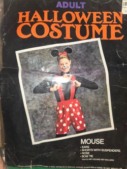 Minnie mouse Costume Adult Size small-medium