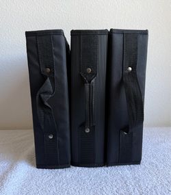 CD DVD Blu-ray Storage Binder Case with Handle Holds 192 Discs