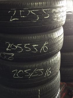 End of year sale Used 205/55r16 only $15+