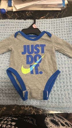 Newborn Nike onesie