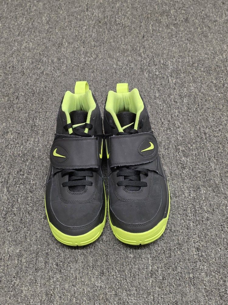 Nike Air Mission "BLACK VOLT" Junior Seau Shoes Men's Size 8