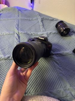 Canon Camera with Tamron lens