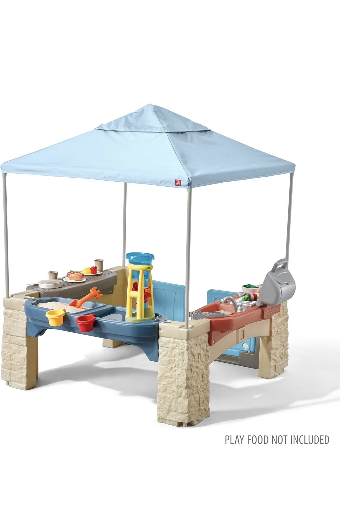 UNOPENED BOX Outdoor Playhouse with Canopy
