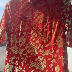 Chinese Dress Halloween Costume XL