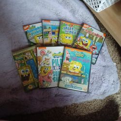 Collection Of Spongebob Dvds
