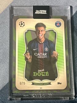 Topps total football desire Doue greatest show parallel