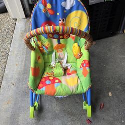 Baby Bouncer Vibrate Music Rocking Chair