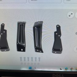 1(contact info removed) Chevy/Gmc Rear Bumper Bracket Kit Stepside