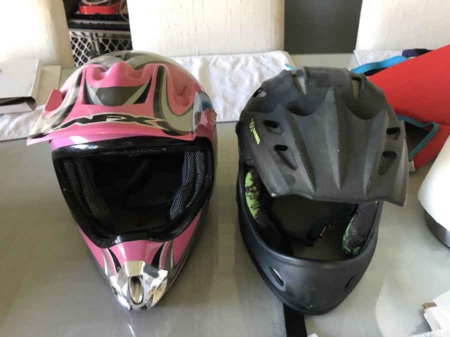 NFX Pink Youth Medium MX/ATV helmet