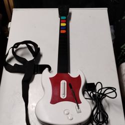 PS2 Red Octane Guitar Hero #1