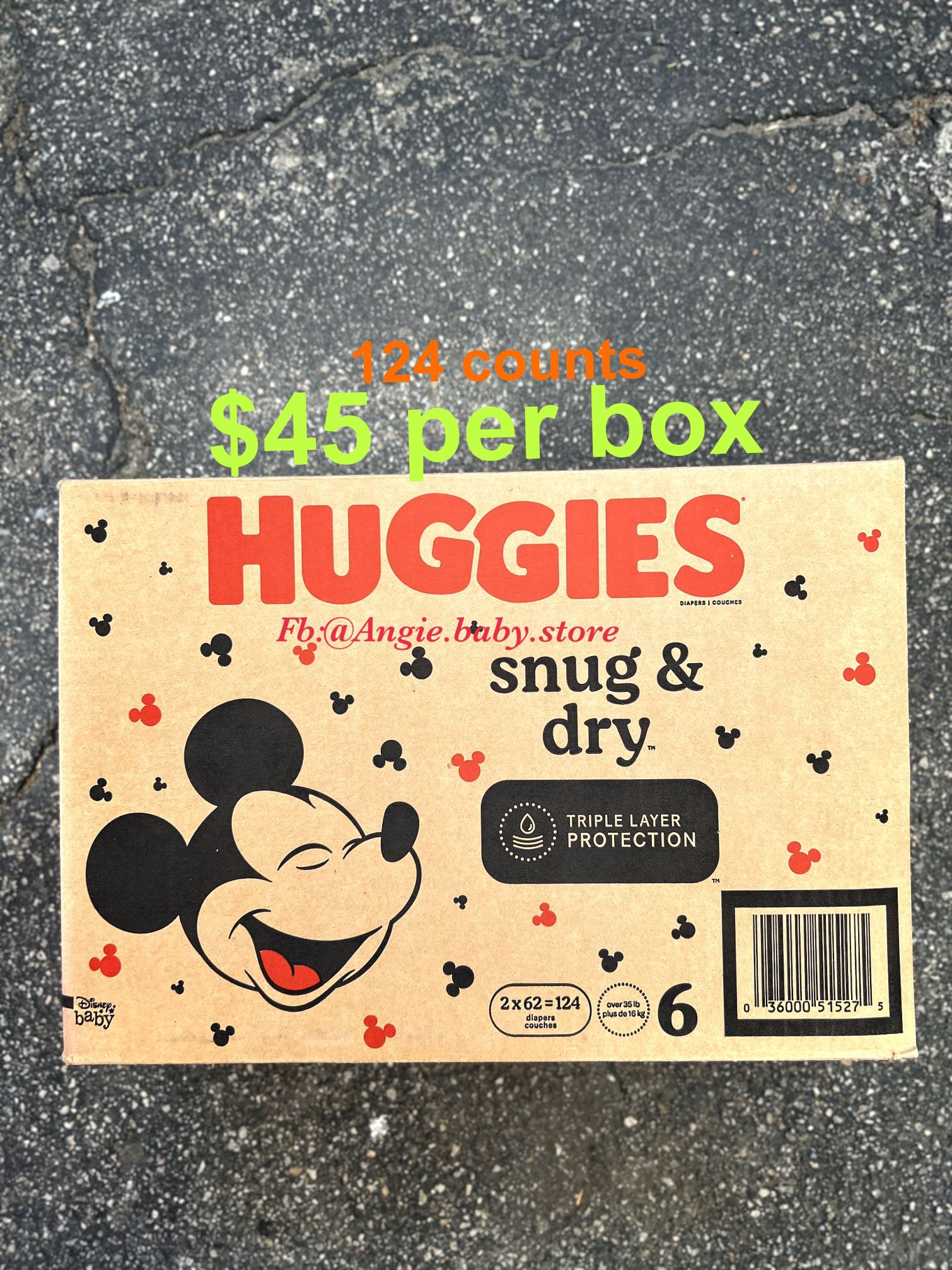 Huggies Snug Dry Size 6
