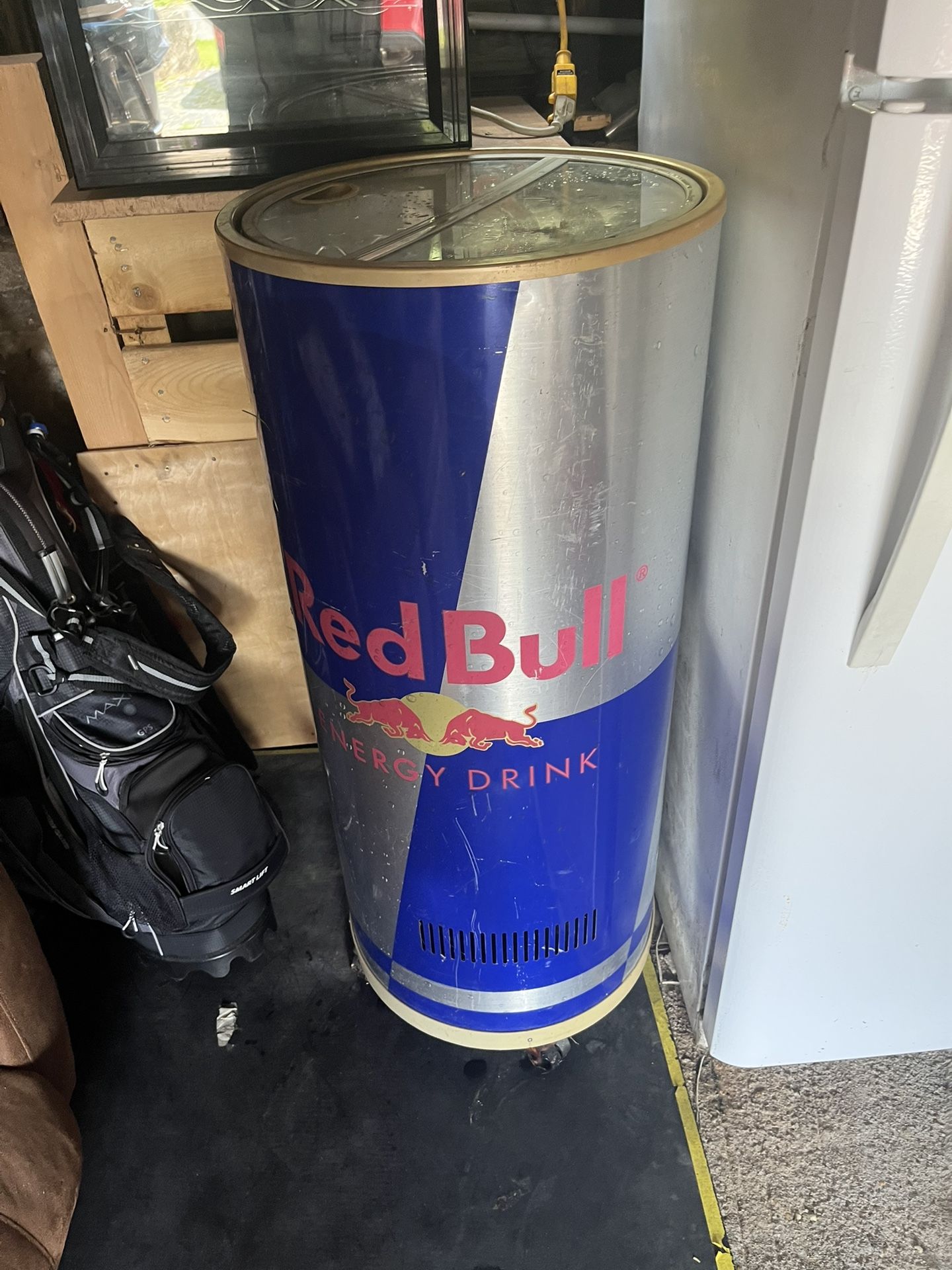 red bull cooler