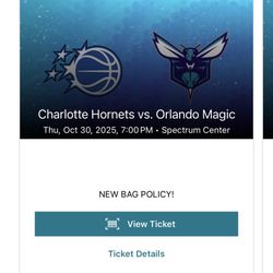 The Hornets Vs Orlando Magics