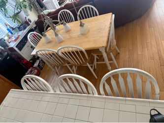 Table and Bar stools