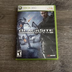 Blacksite Area 51 Xbox 360