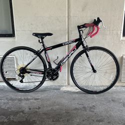 Pink And Black Denali Road bike