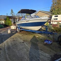 Reinell  179 K model , 18 Feet 1986 , Engine Rebuild Like New 