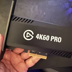 Elgato 4k60 Pro Capture Card