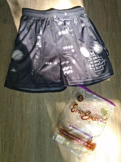 Eric Emmanuel Black Shorts
