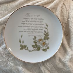 Moments Of inspiration Plate