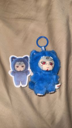 Naruto Labubu Mini Tobirama Keychain Plush (Naruto)