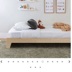 Birch Montessori twin bed