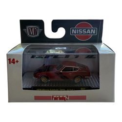 M2 Machines Nissan Fairlady Z Red Black Gold 1:64 Diecast Car
