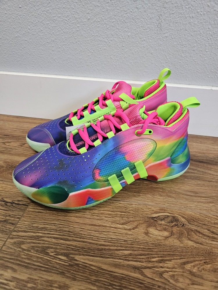 Adidas DON Issue 5 SM Rare Multicolor IH8345 Men Size 9 Basketball Shoes