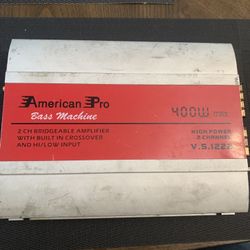 American PRO BASS AMP