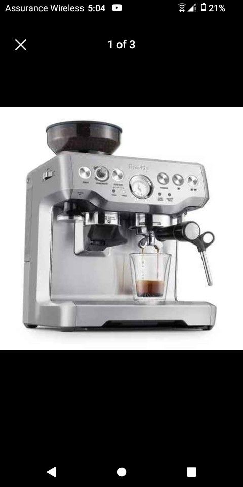 Breville Espresso Machine (Brand New)
