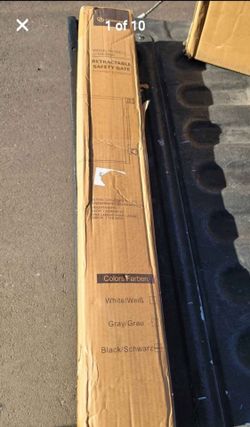 118" Retractable Baby Gates Extra Wide, Retractable Dog Gate for Large Openings, Extra Long Dog Gate