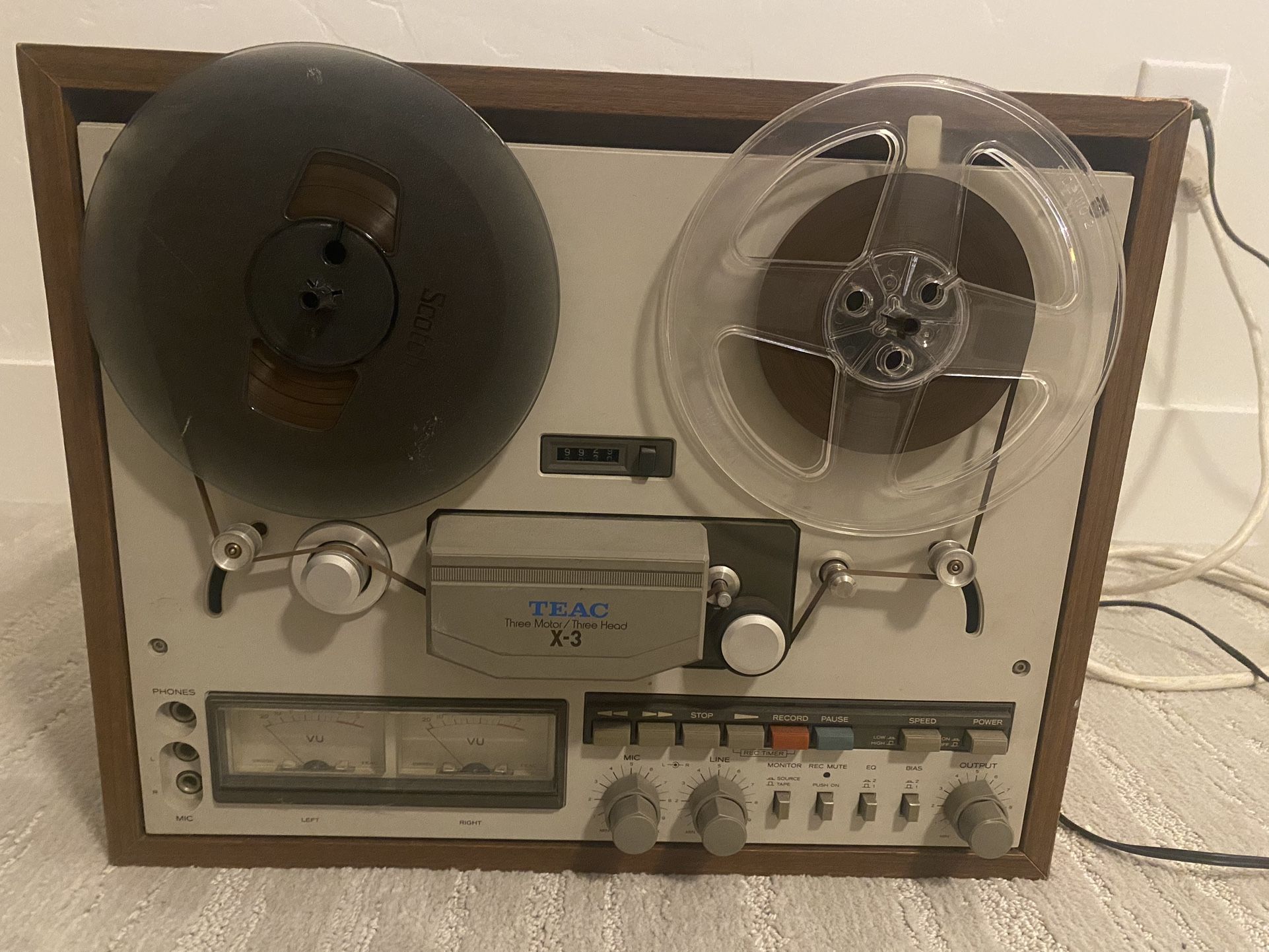 TEAK X-3 Reel Tape Player And Recorder