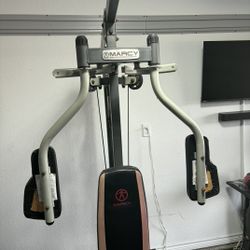 Marcy Home Gym System with Smith Machine & Weight Bench – Great Condition



Marcy all-in-one home gym system in great working condition. Perfect for 