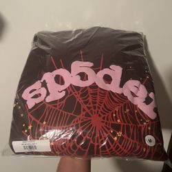 Brown Sp5der Hoodie