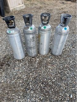 20lb CO2 tanks-4 available