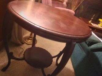 Antique corner table