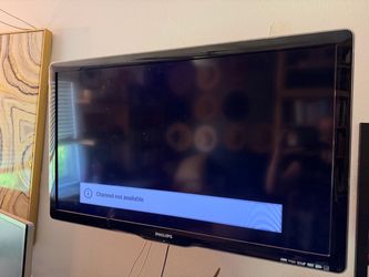 Philips Flat Screen TV 48” and Wall Mount
