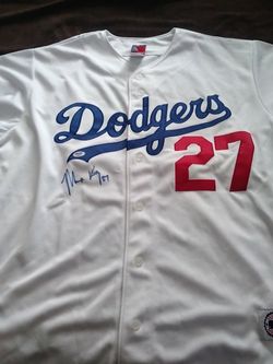 Matt Kemp 27 Signed Jersey With Authenticity Card SERIOUS BUYERS ONLY PLZ