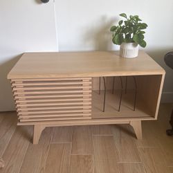 Record Stand Cabinet