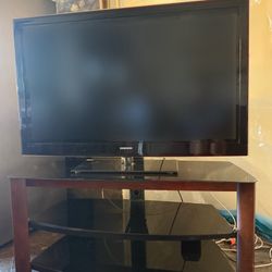 55” Samsung TV with stand