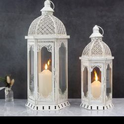 Decorative Candle Lantern Set