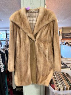Vintage Malacky Furs(Tacoma) Mink Coat Size Small