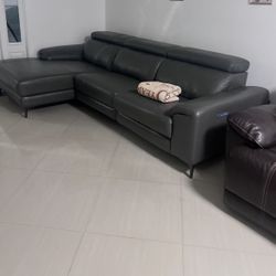 Modern Reclining Sofa