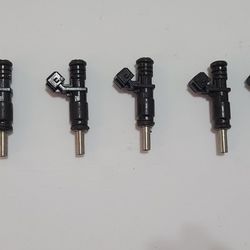 6 x BMW X1 X3 X5 E70 N52 3.0 N52B30 FUEL INJECTORS RAIL INJECTOR SET OEM 