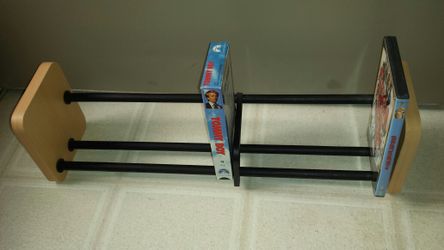 CD DVD VHS rack